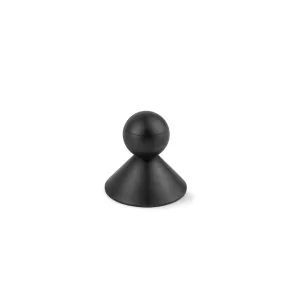 Pomello Pap Deco Circus dot mini Ottone Nero Opaco