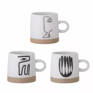 Set of 3 Mugs Bloomingville Eliana