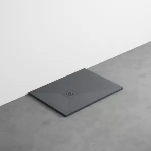 Cielo Venticinque Odwracalny Brodzik Prysznicowy – Łupek Mat 70 x 90 cm