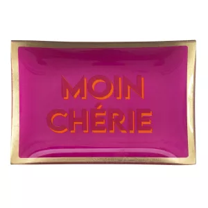 Piatto Decorativo Rettangolare Gift Company Love Plates - Moin Chèrie Vetro