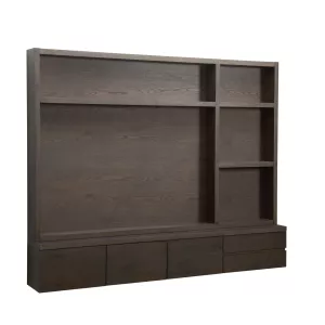 Richmond Interiors Lachance Brown – Szafka RTV / Ścianka TV z 3 Drzwiami i 2 Szufladami