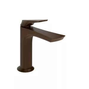 Gessi Ventaglio 72051 – Miscelatore Lavabo Basso in Ottone con Piletta Stop&Go - Bronzo Scuro
