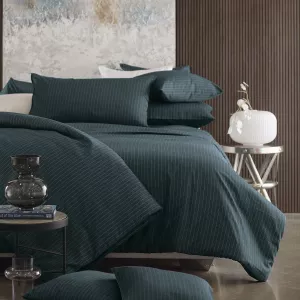 Double Duvet Cover Set Dondi Home Cambridge Denim