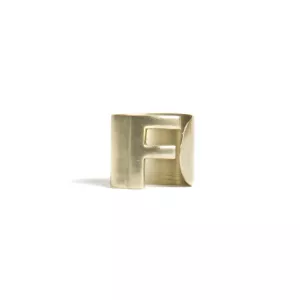 Bitossi Napkin holder F Metal Gold