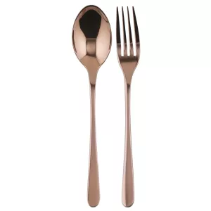 Sambonet Taste Zestaw 2 Łyżek do Serwowania – Wykończenie Mirror PVD Copper