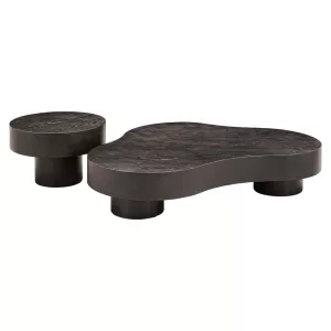 Richmond Interiors Set of 2 Bogor Dark Coffee Coffee Tables