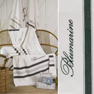 Ręcznik Plażowy Blumarine Home Circolo Nautico – Ciemnozielony