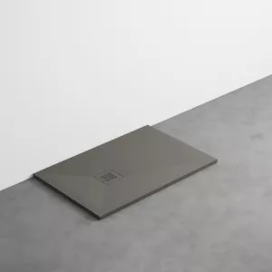 Cielo Venticinque Odwracalny Brodzik Prysznicowy – Taupe Mat 70 x 100 cm