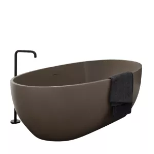Cielo Shui Comfort Vasca Freestanding in Solid Surface – cm 170x87 Arenaria