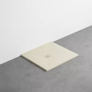 Cielo Venticinque Odwracalny Brodzik Prysznicowy – Krem Mat 80 x 80 cm