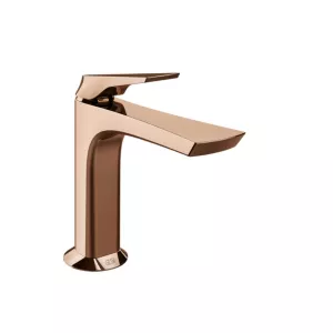 Gessi Ventaglio 72051 – Miscelatore Lavabo Basso in Ottone con Piletta Stop&Go - Copper PVD