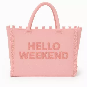 Marinette Saint-Tropez Borsa Mare in Spugna Hello Weekend - Rosa