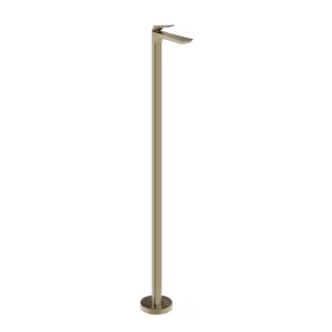 Gessi Ventaglio 72095 Freestanding Basin Mixer - Finox Brushed Nickel