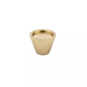 Knob Pap Deco Pik dot mini Brass