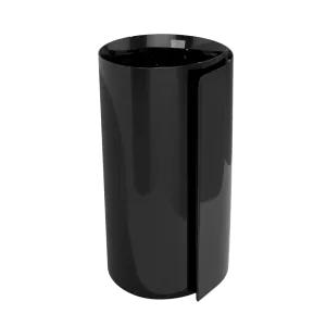 Lavabo freestanding Flaminia Monoroll Nero Lucido