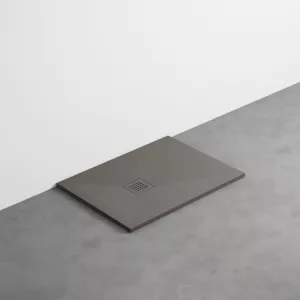 Cielo Venticinque Odwracalny Brodzik Prysznicowy – Taupe Mat 70 x 90 cm