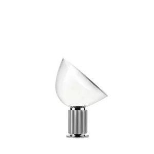 Lampada da tavolo Flos Taccia Argento