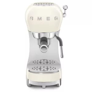 Smeg Ręczny ekspres do kawy 50's Style Krem