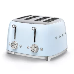 Toster Smeg 4 przedziały 50 ’ s Styl niebieski
