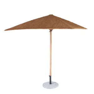 MX Home Ombrellone Parasole - Fibra di Cocco Naturale 2 x 2 m