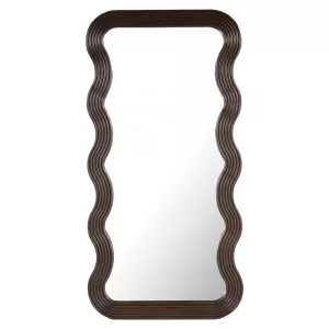 Richmond Interiors Mayfield Brown Mirror – Mango Wood Frame