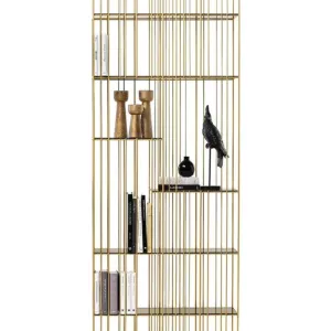 Mogg Freestanding Bookshelf Metrica A Gold
