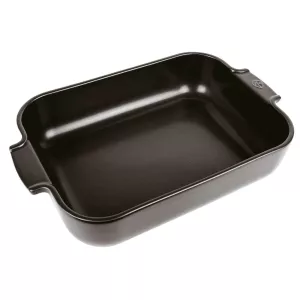 Półmisek żaroodporny Peugeot Appolia Czarny – 32 x 21,7 cm H 7,2 cm
