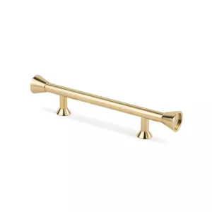 Handle Pap Deco Pik Long S Brass